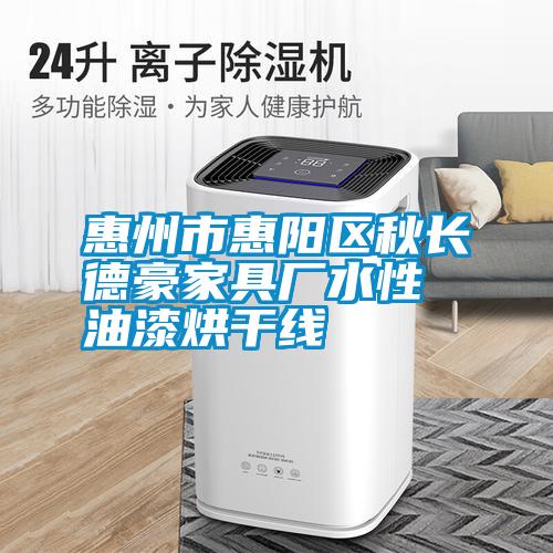 惠州市惠陽(yáng)區(qū)秋長(zhǎng)德豪家具廠(chǎng)水性油漆烘干線(xiàn)