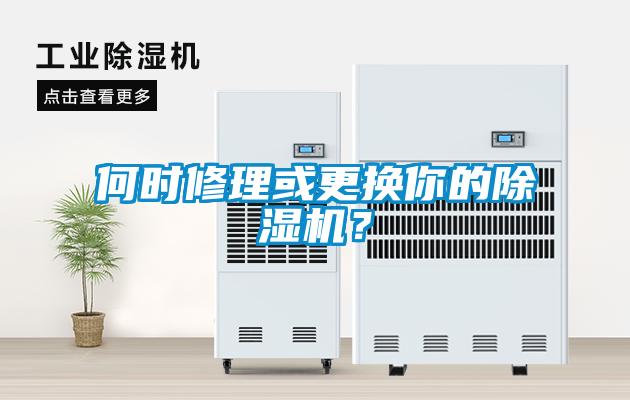 何時(shí)修理或更換你的除濕機(jī)？