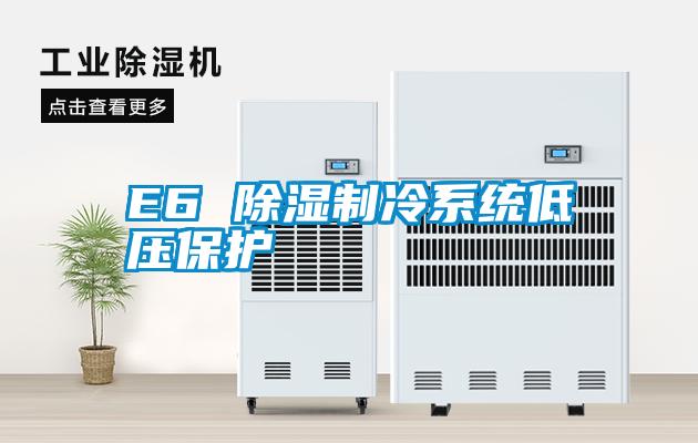 E6 除濕制冷系統(tǒng)低壓保護