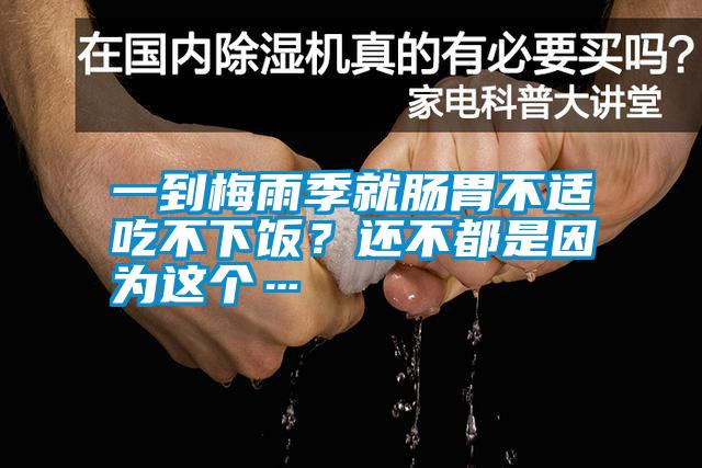 一到梅雨季就腸胃不適吃不下飯？還不都是因?yàn)檫@個…
