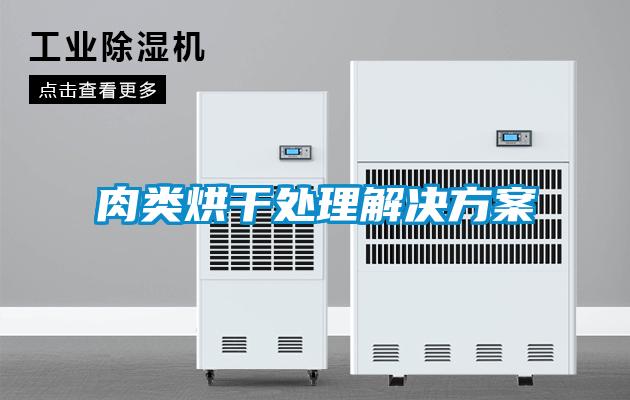 肉類(lèi)烘干處理解決方案