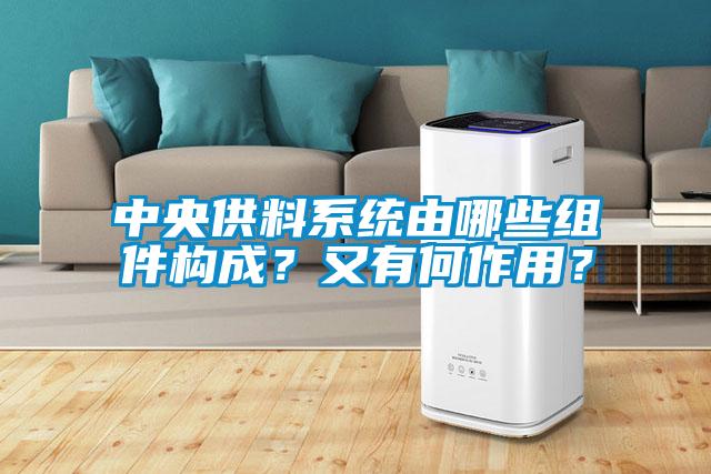 中央供料系統(tǒng)由哪些組件構成？又有何作用？