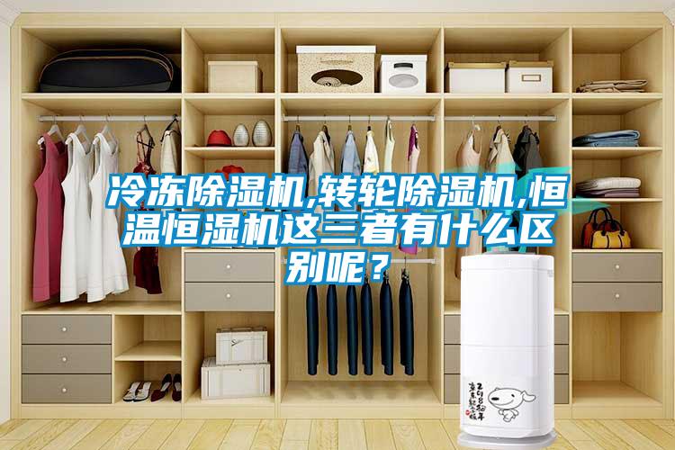 冷凍除濕機(jī),轉(zhuǎn)輪除濕機(jī),恒溫恒濕機(jī)這三者有什么區(qū)別呢？