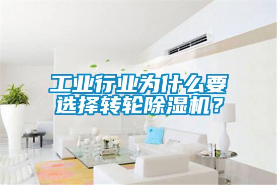 工業(yè)行業(yè)為什么要選擇轉(zhuǎn)輪除濕機？