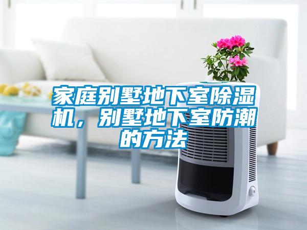 家庭別墅地下室除濕機，別墅地下室防潮的方法