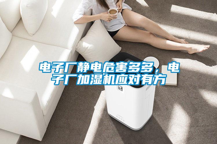 電子廠靜電危害多多，電子廠加濕機(jī)應(yīng)對有方