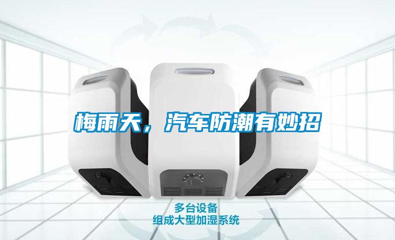 梅雨天，汽車防潮有妙招