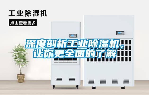 深度剖析工業(yè)除濕機(jī)，讓你更全面的了解