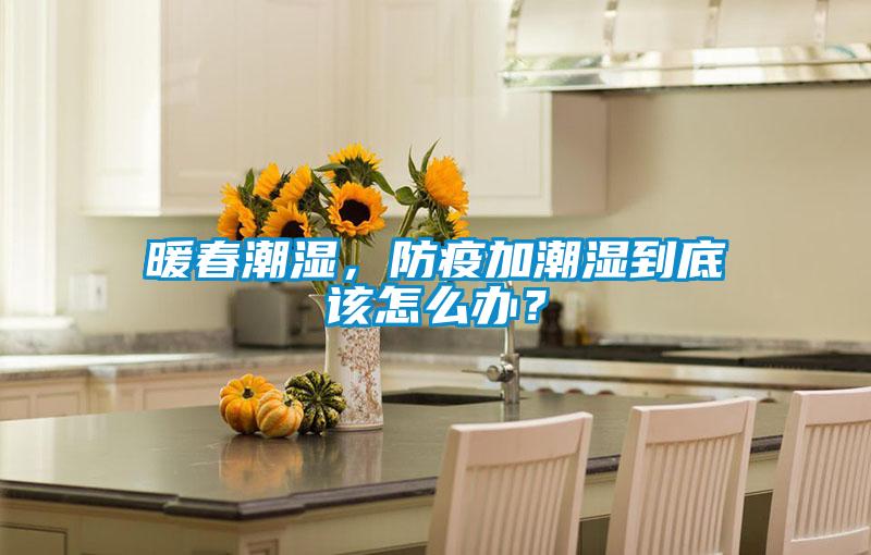 暖春潮濕，防疫加潮濕到底該怎么辦？