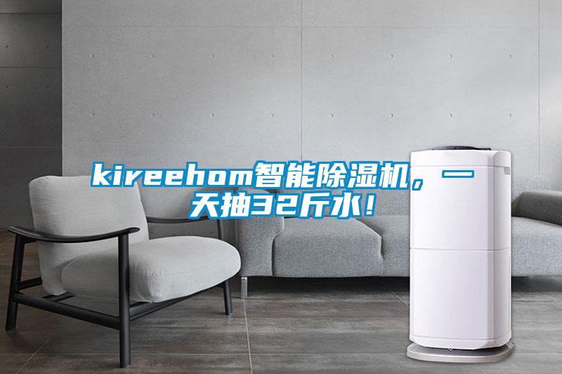 kireehom智能除濕機(jī)，一天抽32斤水！