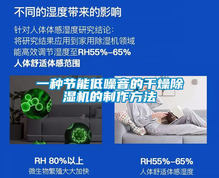 一種節(jié)能低噪音的干燥除濕機(jī)的制作方法