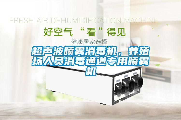 超聲波噴霧消毒機，養(yǎng)殖場人員消毒通道專用噴霧機