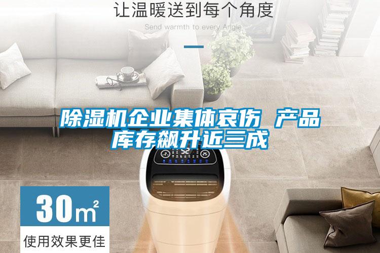 除濕機(jī)企業(yè)集體哀傷 產(chǎn)品庫(kù)存飆升近三成