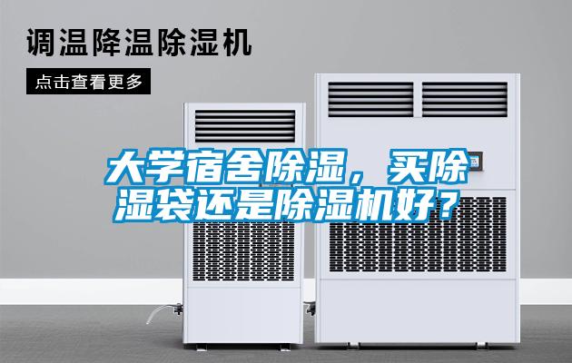 大學宿舍除濕，買除濕袋還是除濕機好？