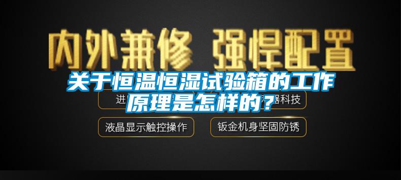 關(guān)于恒溫恒濕試驗(yàn)箱的工作原理是怎樣的？