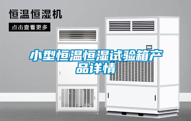 小型恒溫恒濕試驗箱產(chǎn)品詳情