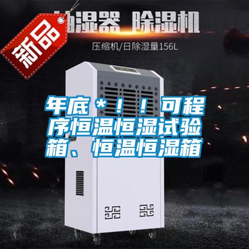 年底＊！！可程序恒溫恒濕試驗箱、恒溫恒濕箱
