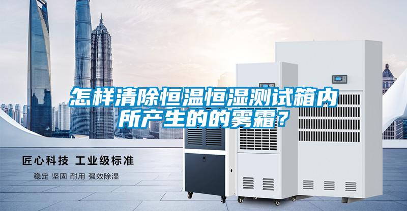怎樣清除恒溫恒濕測試箱內(nèi)所產(chǎn)生的的霧霜？