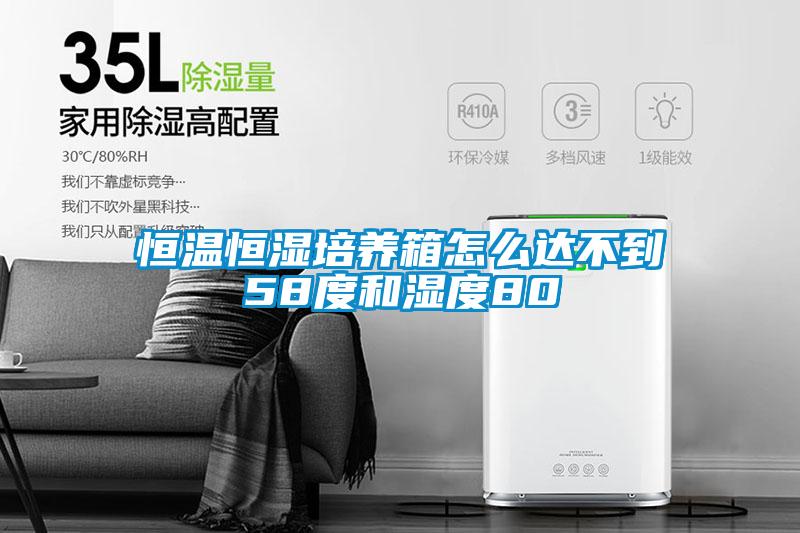 恒溫恒濕培養(yǎng)箱怎么達不到58度和濕度80