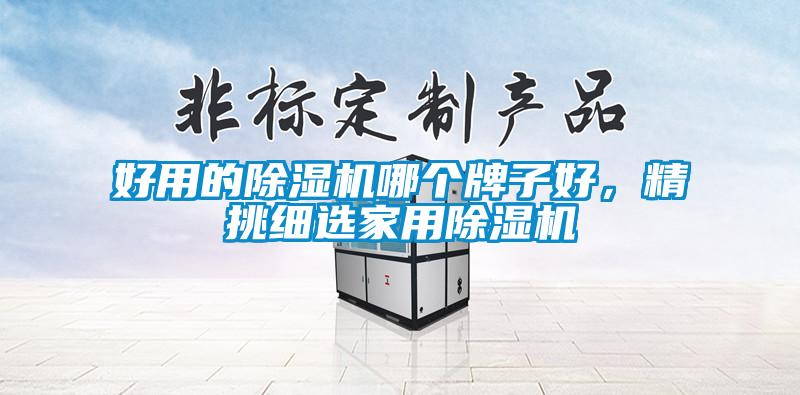 好用的除濕機(jī)哪個牌子好，精挑細(xì)選家用除濕機(jī)