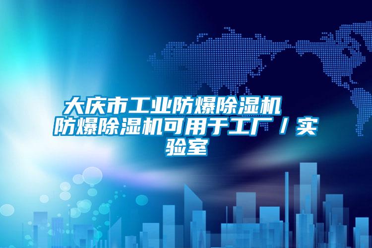 大慶市工業(yè)防爆除濕機  防爆除濕機可用于工廠／實驗室