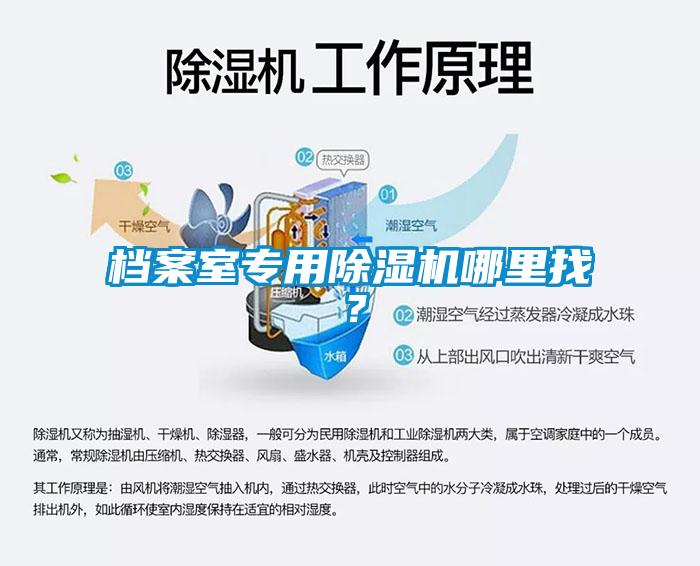 檔案室專用除濕機哪里找？