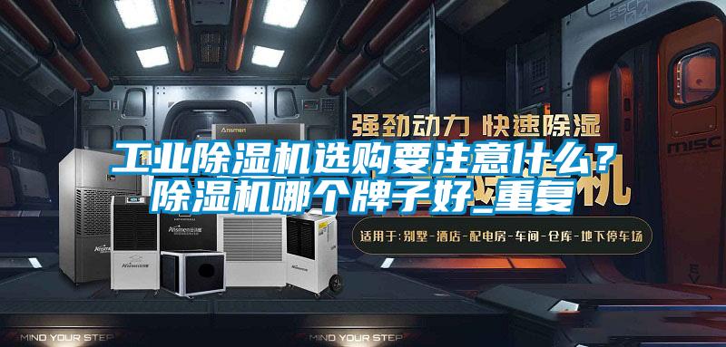 工業(yè)除濕機選購要注意什么？除濕機哪個牌子好_重復(fù)