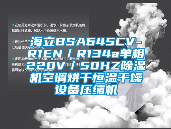 海立BSA645CV-R1EN／R134a單相220V／50HZ除濕機空調(diào)烘干恒溫干燥設(shè)備壓縮機