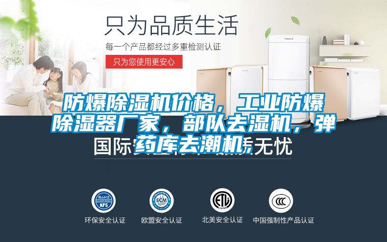 防爆除濕機價格，工業(yè)防爆除濕器廠家，部隊去濕機，彈藥庫去潮機，