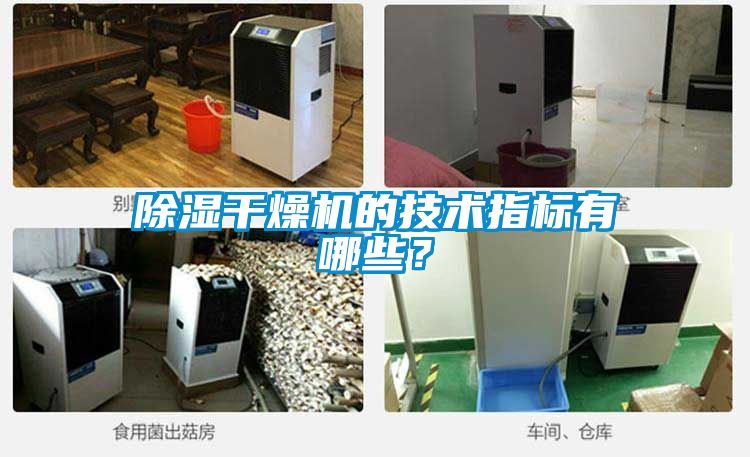 除濕干燥機(jī)的技術(shù)指標(biāo)有哪些？