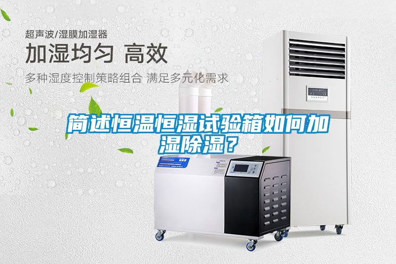 簡(jiǎn)述恒溫恒濕試驗(yàn)箱如何加濕除濕？