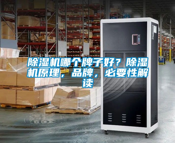 除濕機哪個牌子好？除濕機原理，品牌，必要性解讀