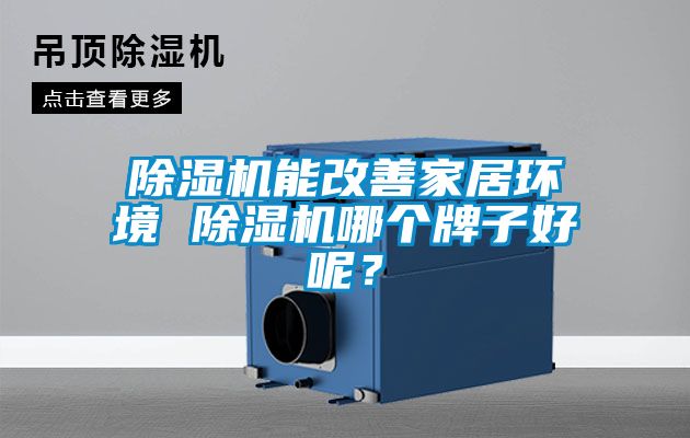 除濕機能改善家居環(huán)境 除濕機哪個牌子好呢？