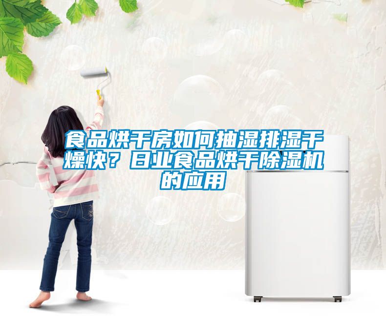 食品烘干房如何抽濕排濕干燥快？日業(yè)食品烘干除濕機(jī)的應(yīng)用