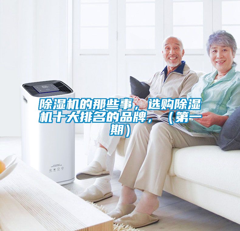 除濕機的那些事，選購除濕機十大排名的品牌，（第一期）