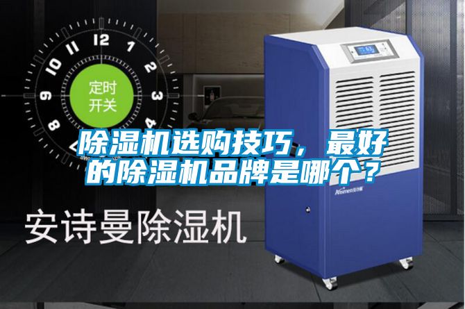 除濕機選購技巧，最好的除濕機品牌是哪個？