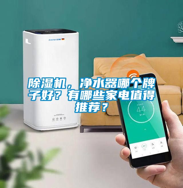 除濕機，凈水器哪個牌子好？有哪些家電值得推薦？