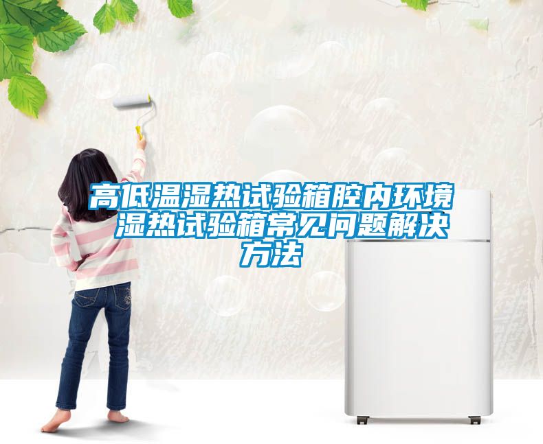 高低溫濕熱試驗(yàn)箱腔內(nèi)環(huán)境 濕熱試驗(yàn)箱常見(jiàn)問(wèn)題解決方法