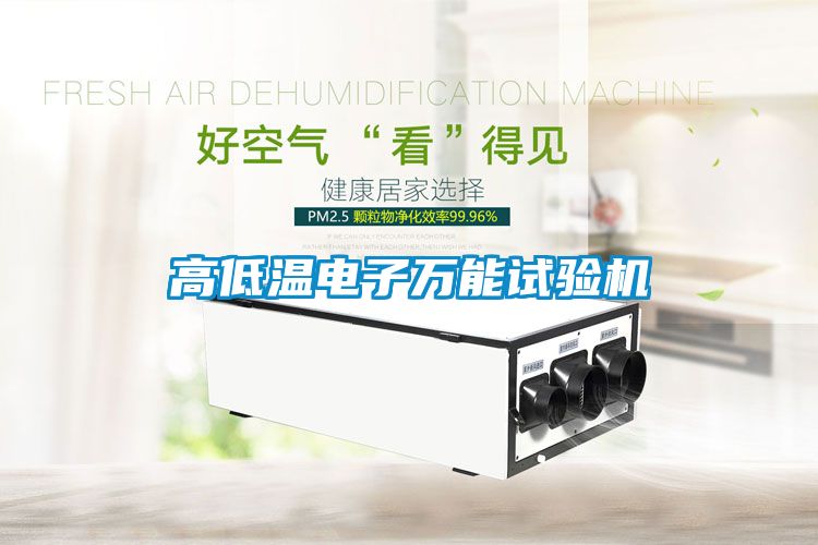 高低溫電子萬(wàn)能試驗(yàn)機(jī)